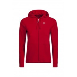 EASY SOUND HOODY JKT WOMAN - ROSSO