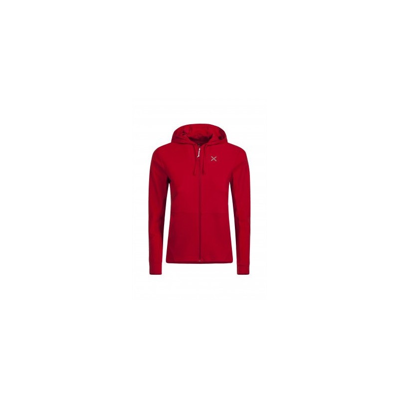 EASY SOUND HOODY JKT WOMAN - ROSSO