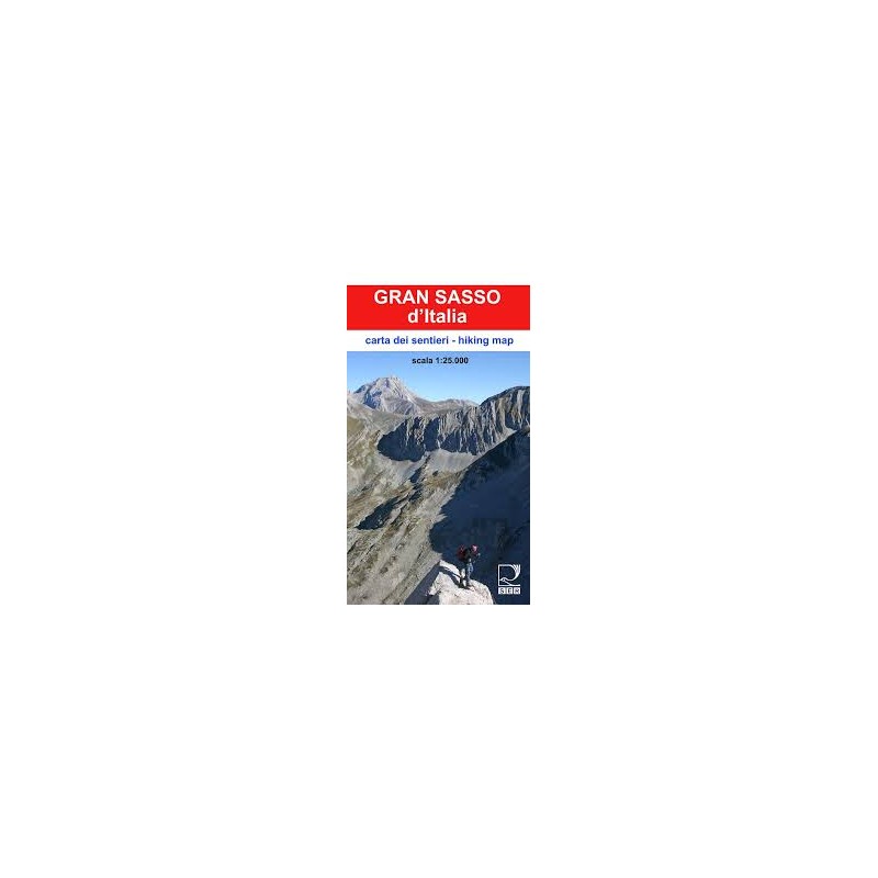 Gran Sasso d\'Italia -Carta dei sentieri - hiking map