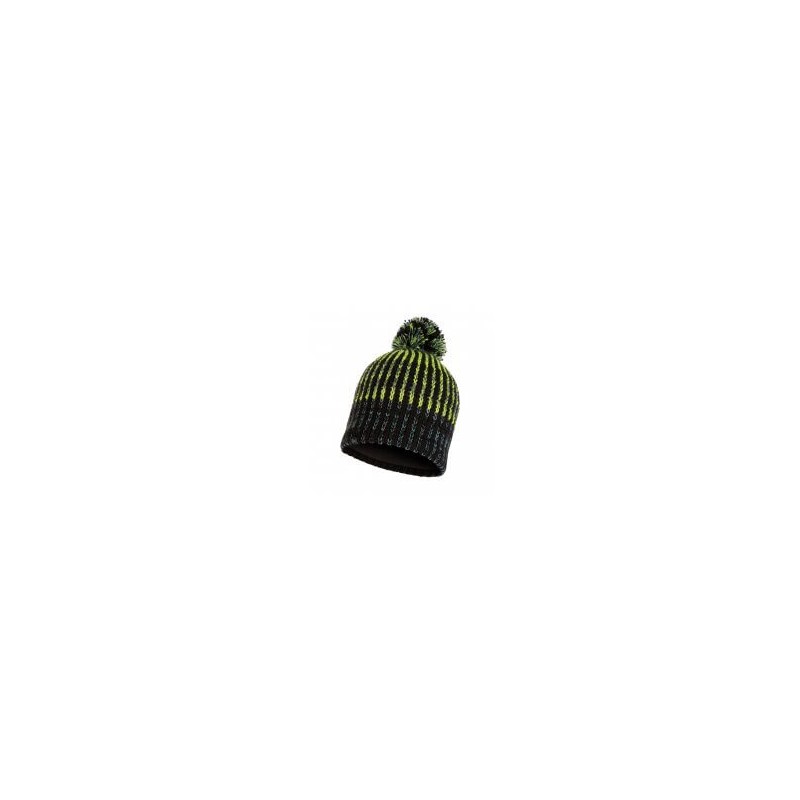 KNITTED & POLAR HAT BUFF® IVER BLACK