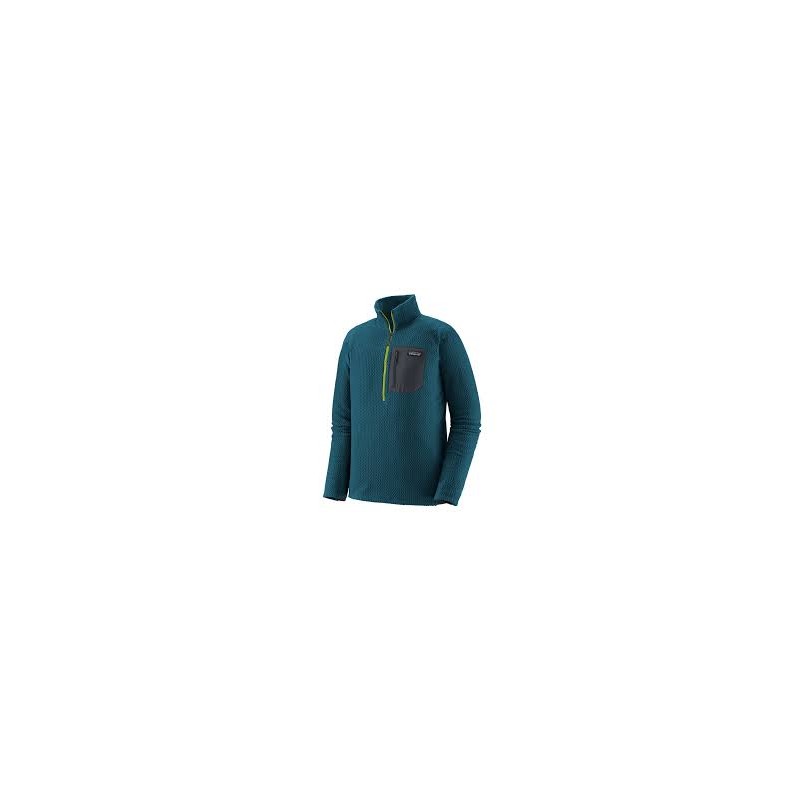 M\'S R1 AIR ZIP NECK-CRATER BLUE