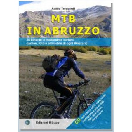 Mountain Bike nel Parco d\'Abruzzo con CD tracce GPS