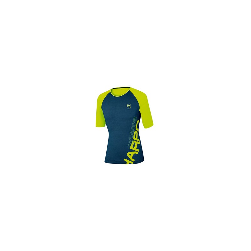 MOVED EVO JERSEY-YELLOW FLUO/BLUETTE