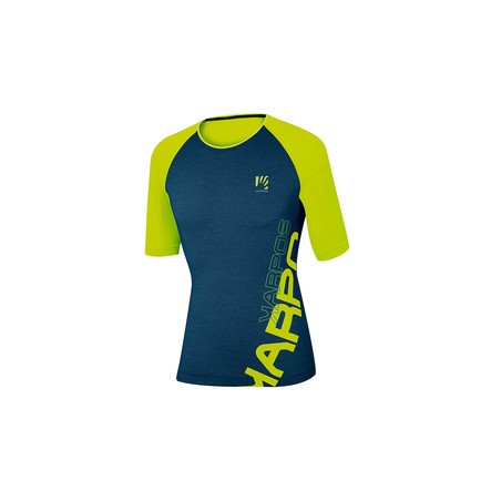MOVED EVO JERSEY-YELLOW FLUO/BLUETTE