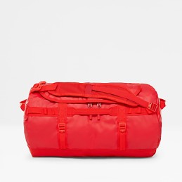 BASE CAMP DUFFEL - S RAGE RED/FIERY RED
