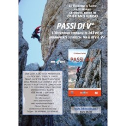 PASSI DI V° -  L\'Appennino Centrale in 143 vie di arrampicata classica tra il III e V+. Cristiano Iurisci
