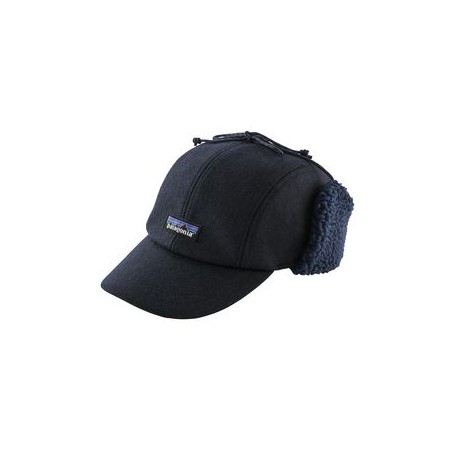 Recycled Wool Ear Flap Cap - COL. CLASSIC NAVY
