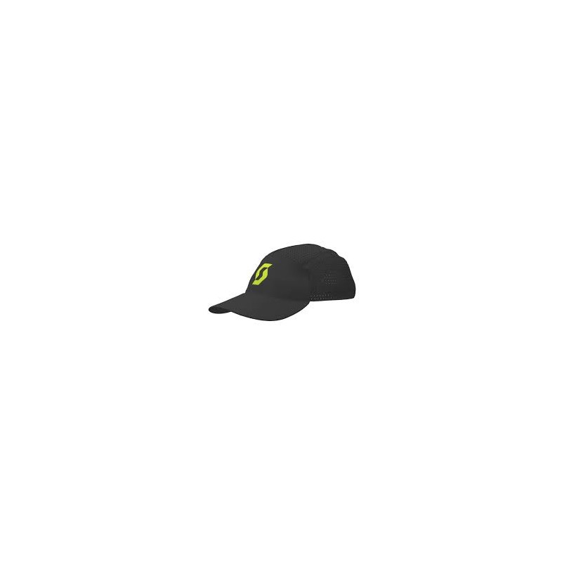 SCOTT CAP RC RUN  - BLACK/YELLOW
