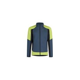 STRETCH COLOR JACKET - PIOMBO/VERDE LIME