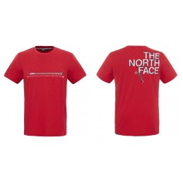 T-SHIRT THE NORTH FACE S/S LISTEN TO MOM TEE - Colore: POMPEIAN RED