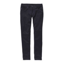 W\'s Fitted Corduroy Pants - SMOLDER BLUE