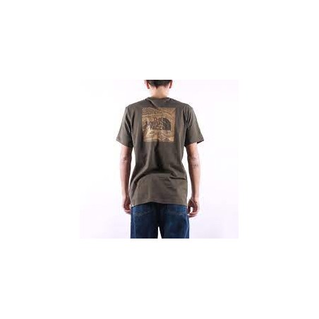 M S/S REDBOX CELL TEE - NEW TAUPE GREEN/KHAKI STONE
