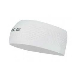 PAC RECYCLED SEAMLESS MESH HEADBAND - CLEAR WHITE
