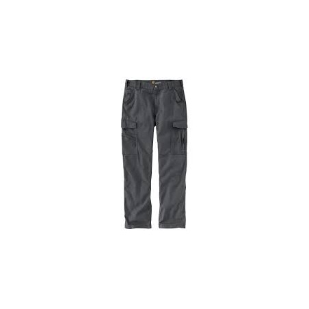RUGGED FLEX RELAXWD FIT CANVAS CARGO WORK PANT