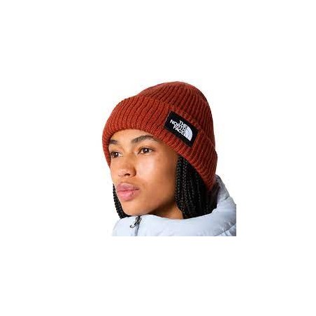SALTY LINED DOG BEANIE SHORT - BRANDY BROWN
