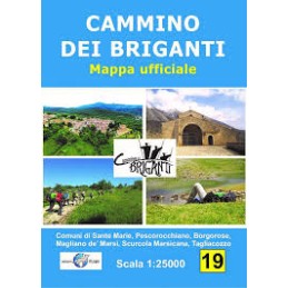 Cammino dei Briganti - Mappa Ufficiale