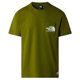 M BERKELEY CALIFORNIA POCKET S/S TEE - FOREST OLIVE