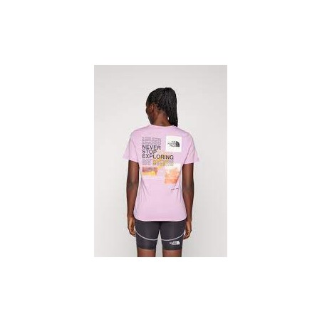 W FOUNDATION MOUNTAIN GRAPHIC TEE - MINERAL PURPLE