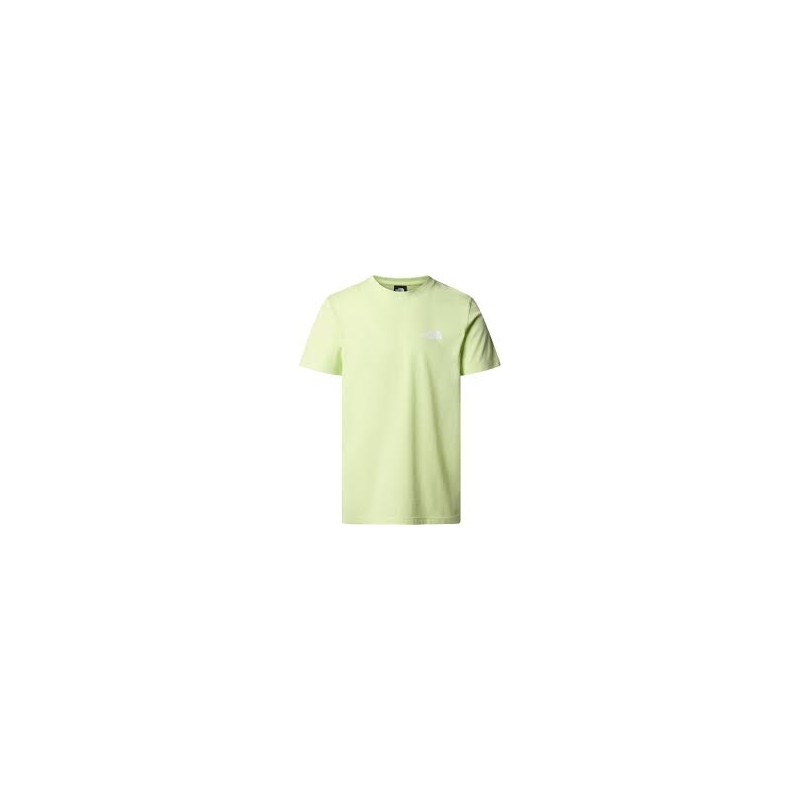 M S/S SIMPLE DOME TEE -  ASTRO LIME