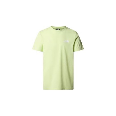 M S/S SIMPLE DOME TEE -  ASTRO LIME