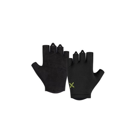 RANDO CYCLING GLOVES - NERO/VERDE LIME
