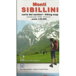 Carta Parco Nazionale dei Monti Sibillini