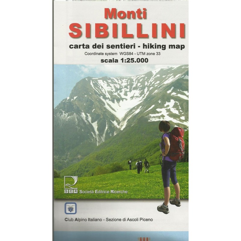 Carta Parco Nazionale dei Monti Sibillini