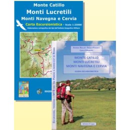 Cartoguida Monte Catillo - Monti Lucretili - Monti Navegna e Cervia