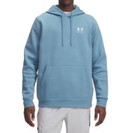 UA ICON FLEECE HOODIE - BLUE SMOKE
