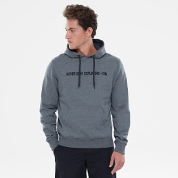 M OPEN GATE PULL HOODIE -TNF ME GREY HE
