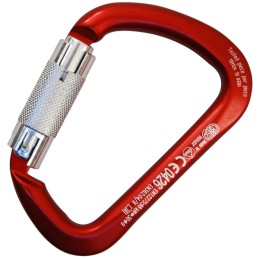 CONNECTORS - X-LARGE ALU - Body Red, Gate Polished, Autoblock Polished