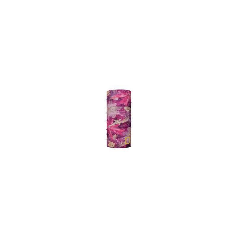 COOLNET UV+ BUFF®  INSECT SHIELD - FAE PINK NATIONAL GEOGRAPHIC