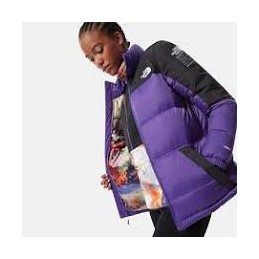 W DIABLO DOWN JKT - PEAKPRPL/TNF BLK